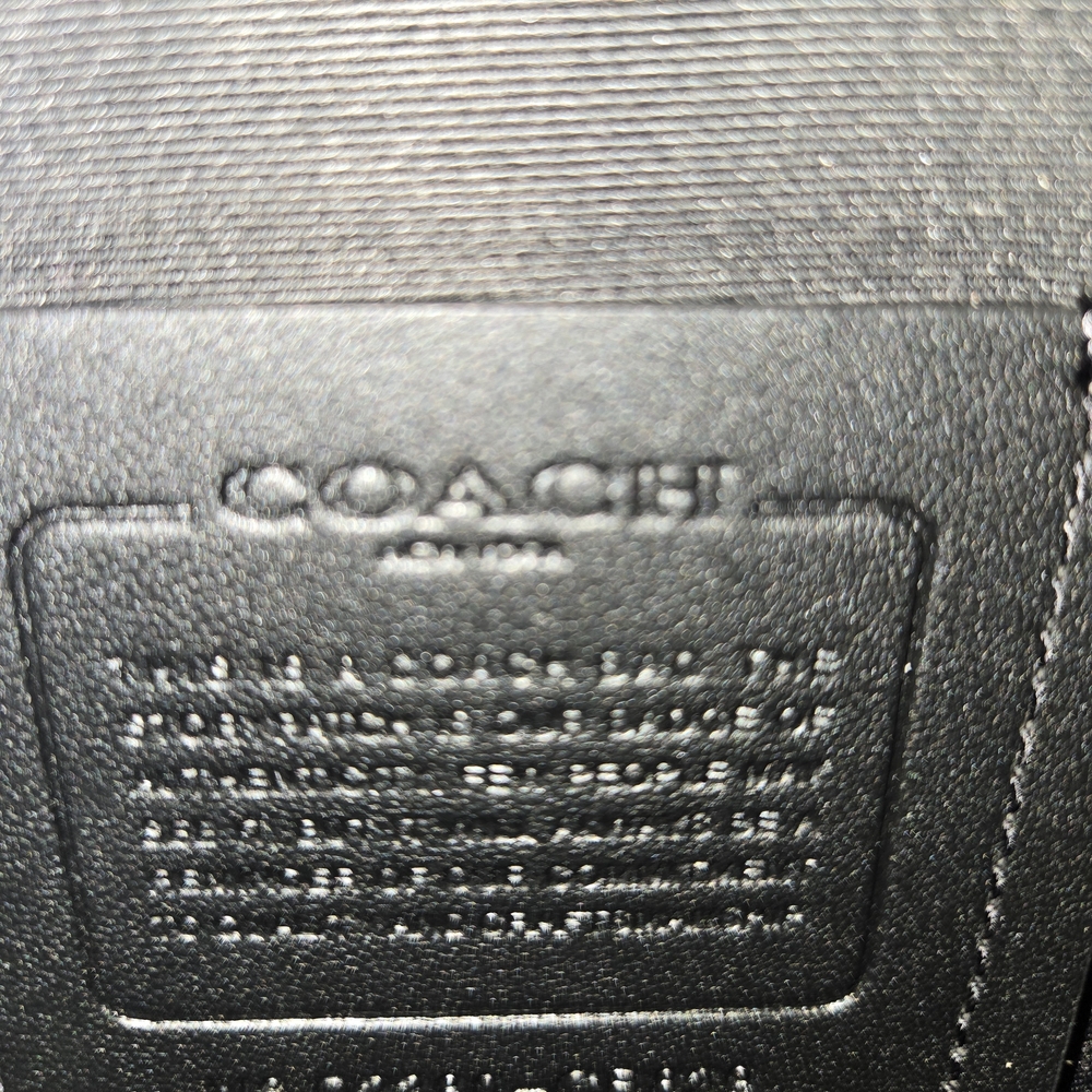 Coach Black and Gray Men's Backpack - Picture 8 of 9